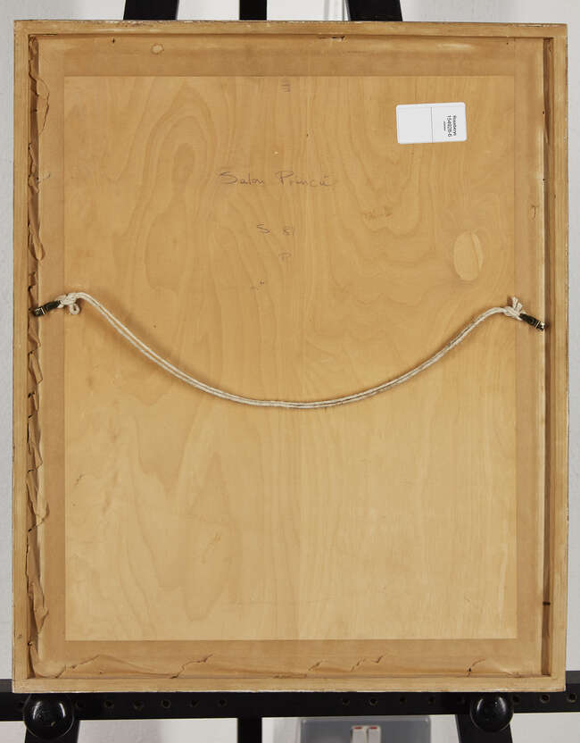 
	
		Jiri Kolar, 
		Czech 1914-2002-
		&#39;Salon Prince&#39;;
		rollage collage, paper stuck down...