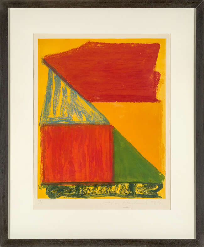 
	
		John Hoyland RA, 
		British 1934-2011-
		 
		Dido, 1979;
		 
		etching with aquatint...