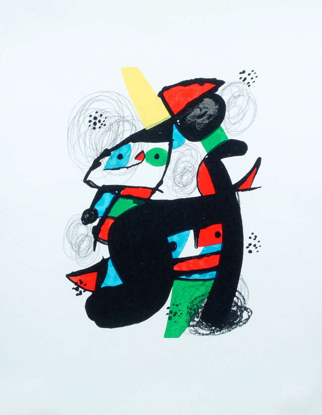 
	
		Joan Miró, 
		Spanish 18931983- 
		 
		Untitled; 
		 
		five lithographs in colors...