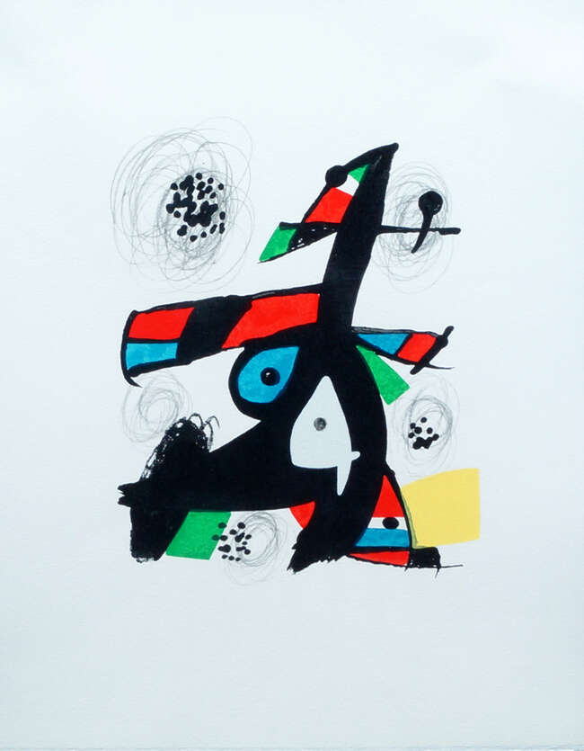 
	
		Joan Miró, 
		Spanish 18931983- 
		 
		Untitled; 
		 
		five lithographs in colors...