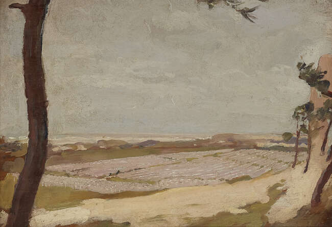 
	
		Amy Katherine Browning ROI SWA, British 1882-1970-
		 
		Forever England,...