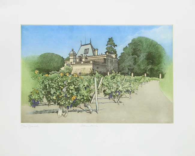 Terence Millington, British, b.1943- Terence Warren,  British b.1948-  
Chateau Y'quem,...