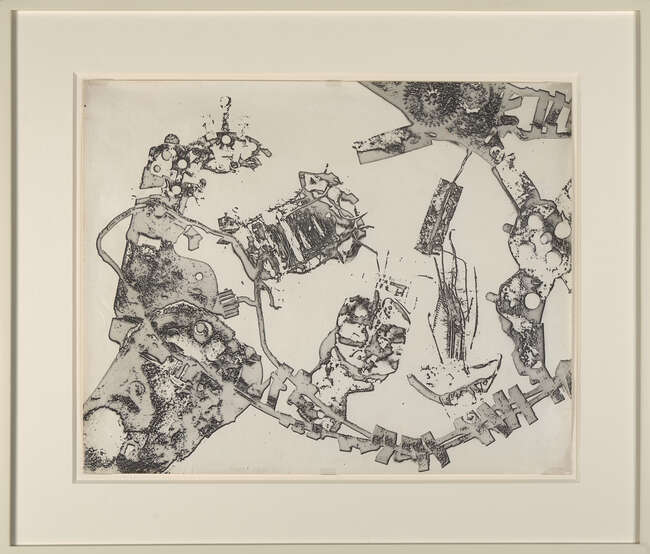
	
		Nigel Henderson, 
		British 1917-1985- 
		
		Plant Tantrums & Plant Delta, c. 1958; 
		