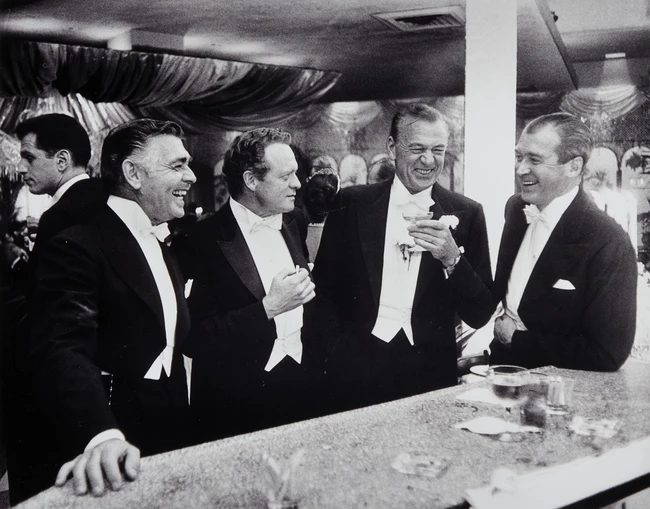  
After Slim Aarons,American, 1916-2006Kings of Hollywood, Clark Gable, Van Heflin, Gary Cooper...