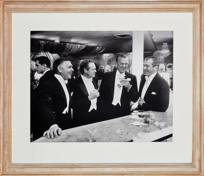  
After Slim Aarons,American, 1916-2006Kings of Hollywood, Clark Gable, Van Heflin, Gary Cooper...
