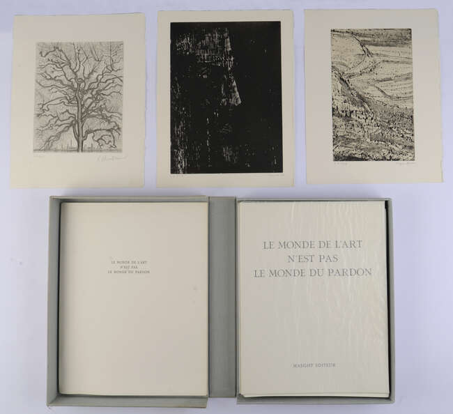 
	
		Vieira da Silva, Pierre Charbonnier & Arpad Szenes, 
		 
		Le Monde de lArt nest pas...
