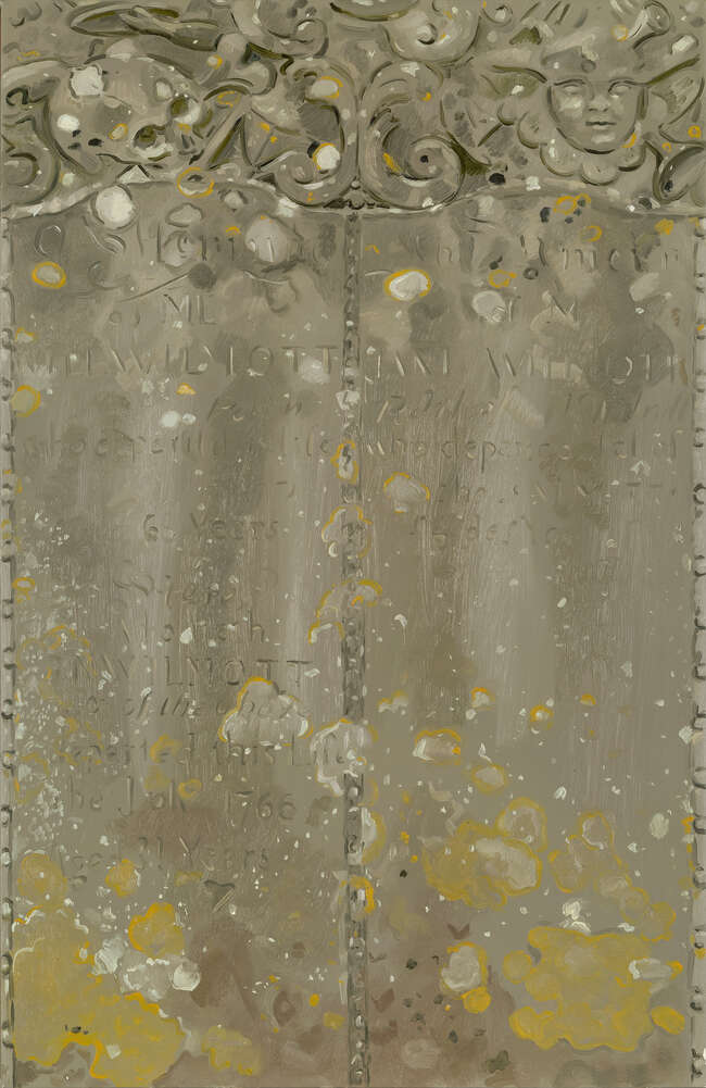 
	
		Josephine Halvorson, 
		American b.1981- 
		 
		Wilmott 3, 2012; 
		 
		oil on linen,...