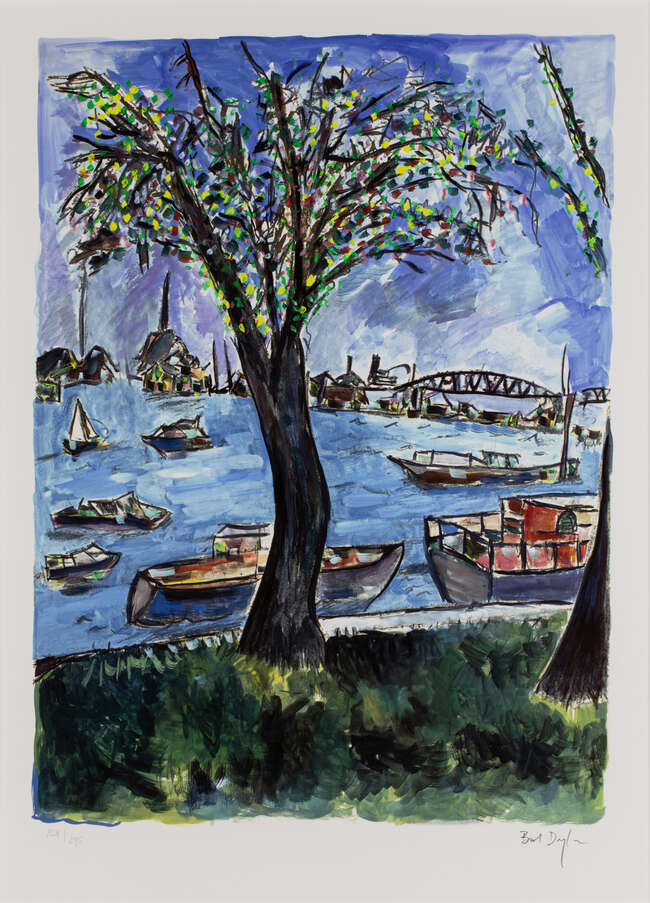 
	
		Bob Dylan, 
		American b.1941- 
		 
		Favela Villa Broncos, 2015; 
		giclée print in...