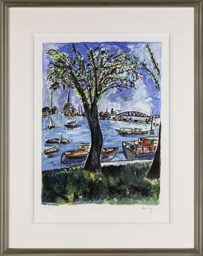 
	
		Bob Dylan, 
		American b.1941- 
		 
		Favela Villa Broncos, 2015; 
		giclée print in...