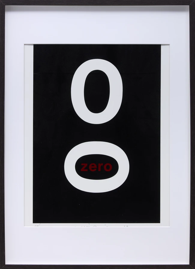 Almir Mavignier da Silva, Brazilian 1925-2018, Zero, 1979; glossy screenprint in colours, signed...