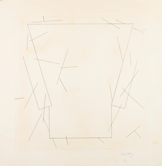 Nigel Hall RA, British b.1943- Illuminated Fragments, 1978;  etching on wove, signed, numbered...