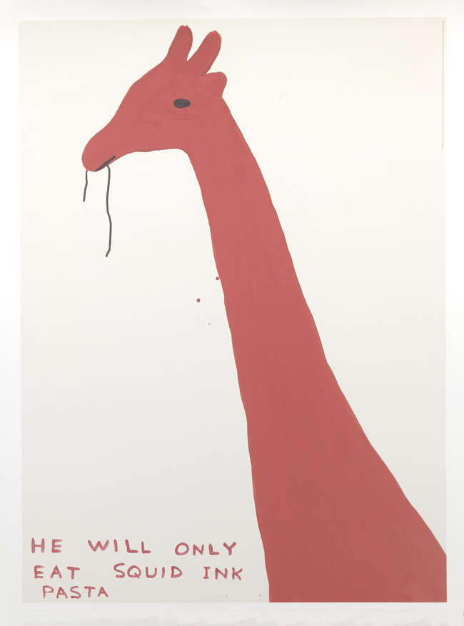 
	
		David Shrigley OBE, 
		British b.1968-
		 
		Animals Series, 2020;
		 
		four offset...