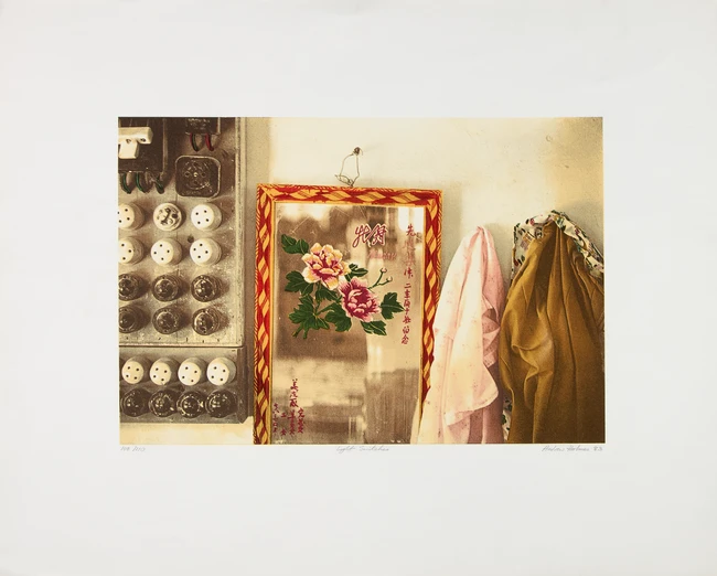 Andrew Holmes, British b.1947- American, 1982; Light Switches, 1983; Silkworm Tray, 1983; a screenprint...