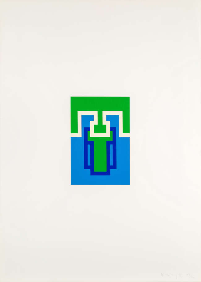 
	
		Robyn Denny, 
		British 1930-2014- 
		 
		 
		Thomas Suite, 1975; 
		 
		the...