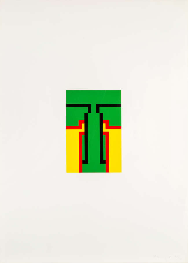 
	
		Robyn Denny, 
		British 1930-2014- 
		 
		 
		Thomas Suite, 1975; 
		 
		the...