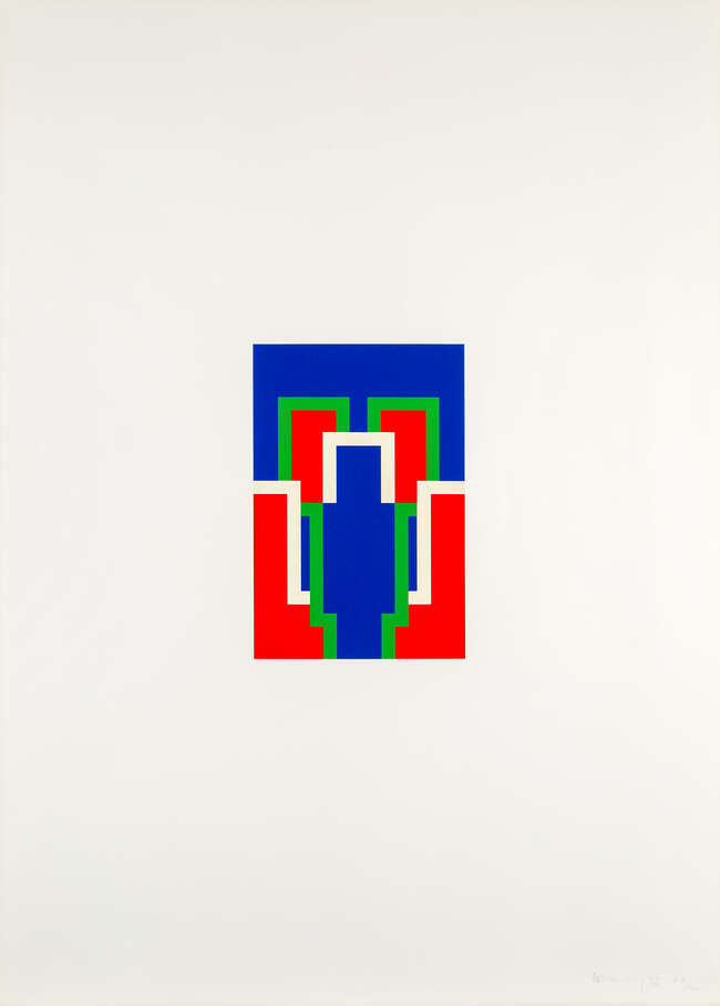 
	
		Robyn Denny, 
		British 1930-2014- 
		 
		 
		Thomas Suite, 1975; 
		 
		the...