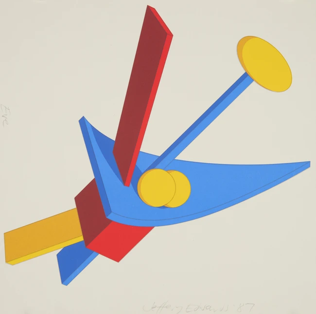 To Be Sold with No Reserve: Jeffery Edwards, British b.1945- Eve, 1987; screenprint in colours...