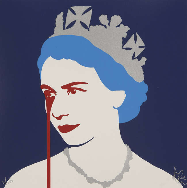
	
		Pure Evil, 
		British b.1968-
		 
		Box Set 1, 2017;
		 
		six screenprints in colours...