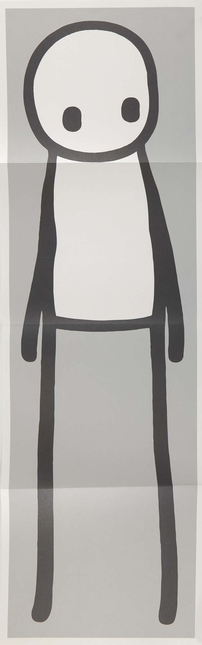 
	
		Stik, 
		British b.1979- 
		 
		Stik (book), 2018; 
		 
		offset lithograph in grey on...