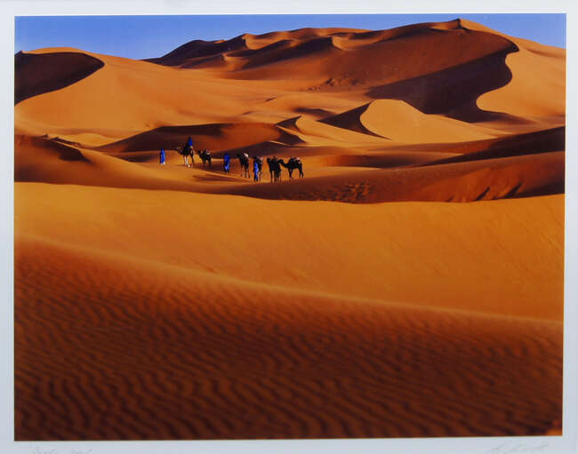 
	
		Lisa Kristine, American b.1965- Dunes, 2005; archival pigment photograph, signed, titled and...