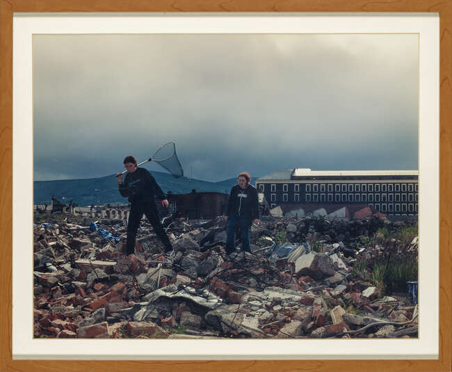 Hannah Starkey, 
British b.1971-
 
Butterfly Catchers, 1999;
 
c-print on professional paper,...