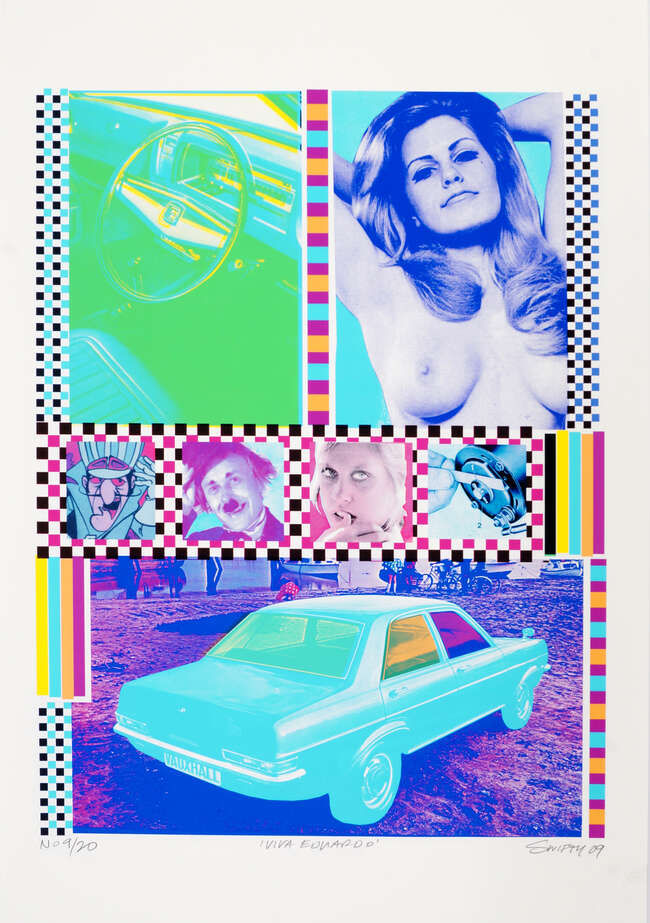 
	
		Ian 'Swifty' Swift, 
		British b.1952- 
		Viva Phillips, 2009; 
		inkjet print in colours,...