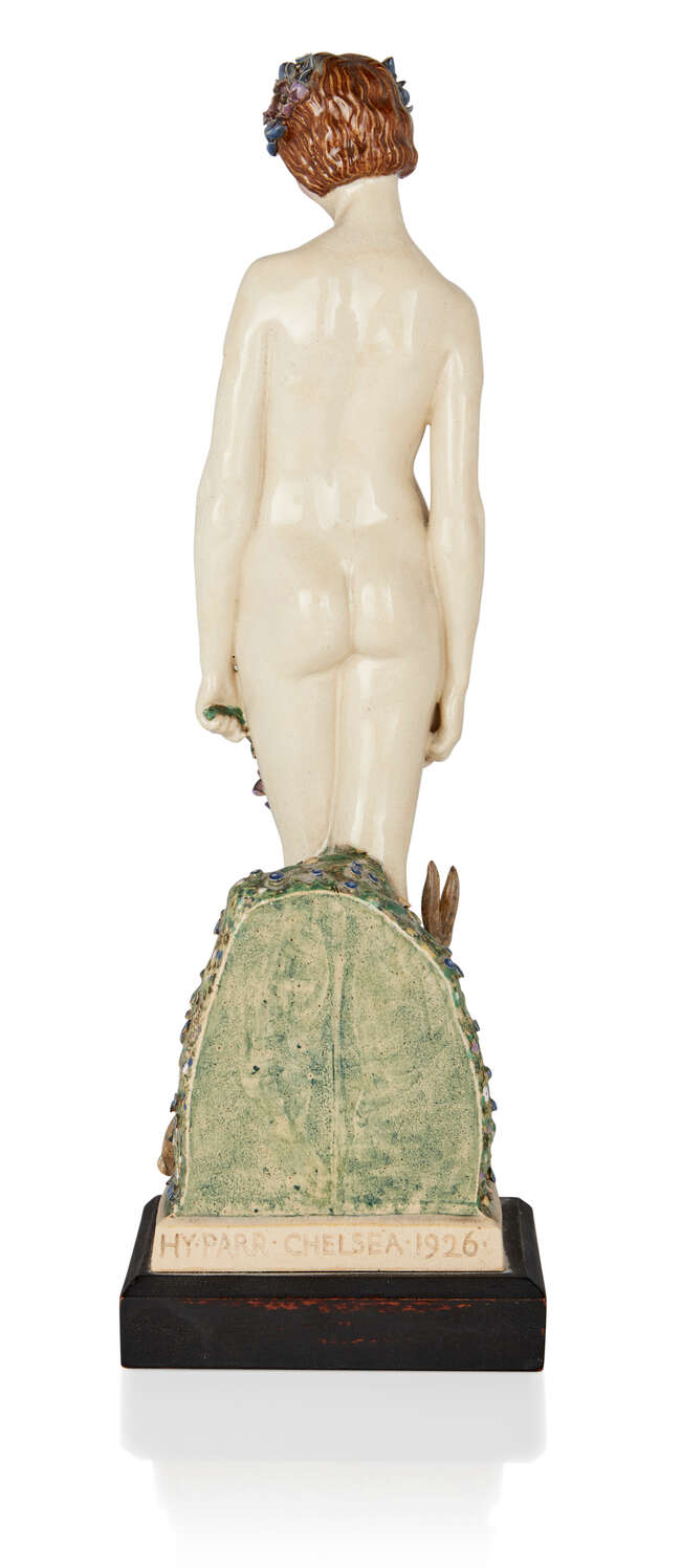 
	
		Harry Parr (1882-1966), 
		 
		&#39;Primavera&#39; model of a female nude with rabbits, 1926,...