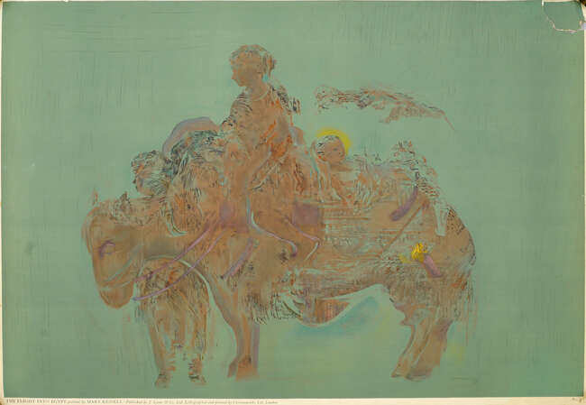 
	
		George Hooper, 
		British 1910-1994- 
		Hotel Entrance, No. 8. 1947; 
		lithograph in...