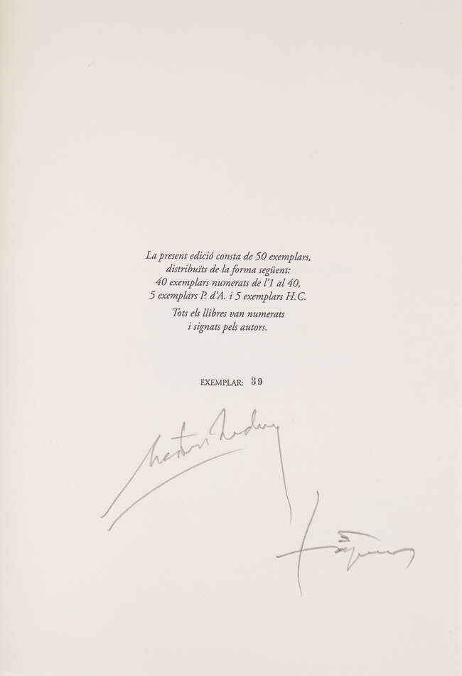 
	
		PROPERTY FROM THE COLLECTION OF THE LATE CLODAGH WADDINGTON
		 
		Antoni Tàpies, 
		