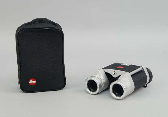 
	
		A pair of Leica Trinovid 8 x 20 BC  binoculars, with leather case and original packaging,...