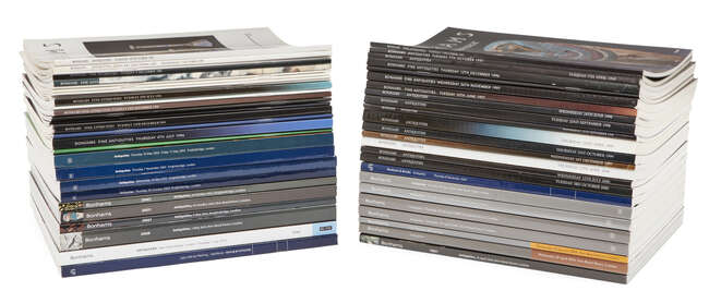 
	
		A group of 52 Bonhams auction catalogues: Antiquities Asian Art and Tribal Art, 3rd...