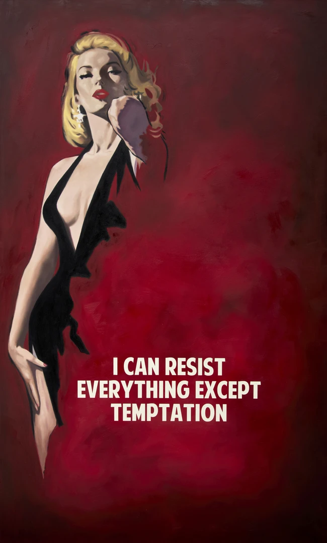 The Connor Brothers, British b.1968- 
I can resist everything except temptation, 2019; 
oil on...