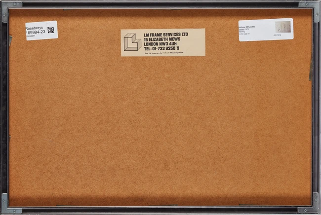 To Be Sold with No Reserve: Anthony Benjamin, British 1931-2002 - Untitled, 1976; 
pencil on...
