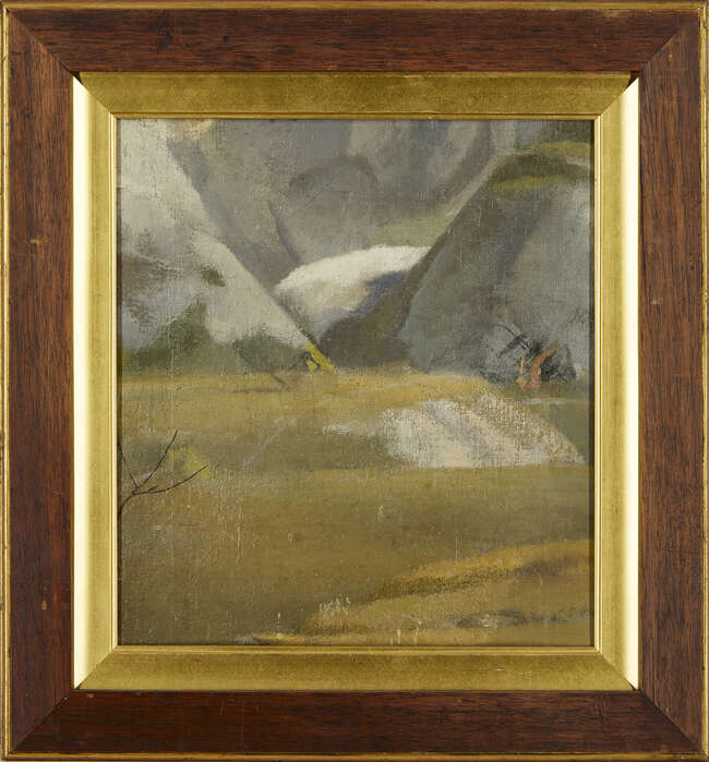 
	
		Sir Walter Thomas Monnington PRA, 
		British 1902-1976- 
		 
		Italian landscape;...