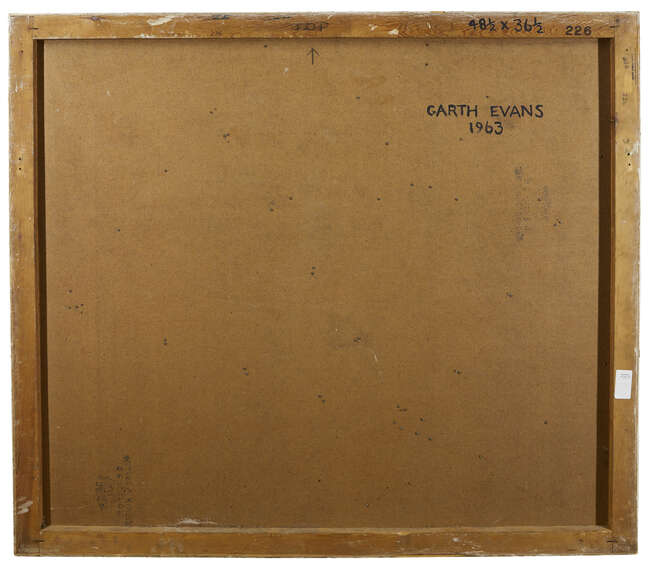 Garth Evans,
British b.1934- 
 
White Relief, 1963; 
 
hardboard, polyurethane, plywood, signed...