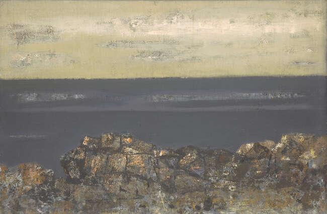 
	
		Ernst Eisenmayer, 
		Austrian/British 19202018 - 
		 
		Seascapes, 1959; 
		 
		oil on...