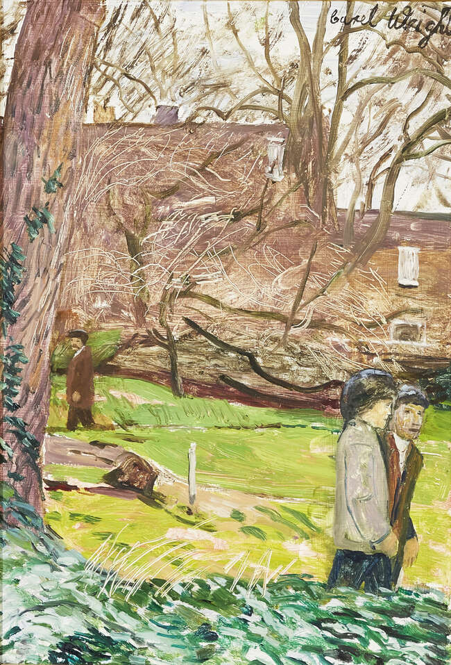 
	
		Carel Weight CH CBE RA,
		British 1908-1997-
		 
		Chelsea Garden;
		 
		oil on...