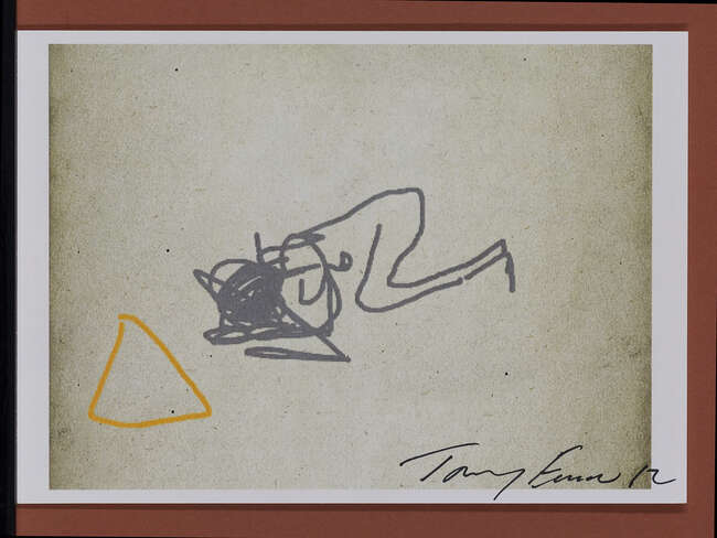 
	
		Tracey Emin CBE RA,
		British b.1963-
		 
		iPad Postcard Sketches, The Art Car Boot...