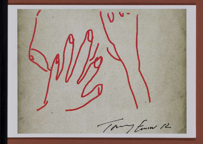 
	
		Tracey Emin CBE RA,
		British b.1963-
		 
		iPad Postcard Sketches, The Art Car Boot...