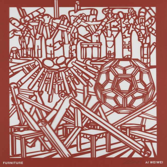 
	
		Ai Weiwei, 
		Chinese b.1957- 
		 
		The Papercut Portfolio, 2019;
		the complete...