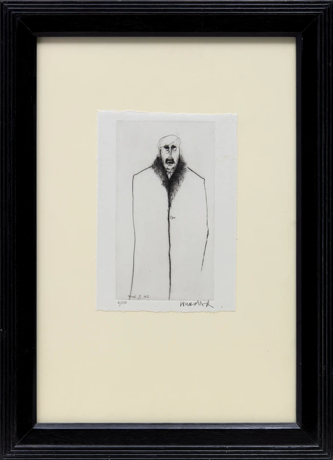 Paul Wunderlich, German 1927-2010, Untitled, 2000; etching on wove, signed and numbered 6/50 in...