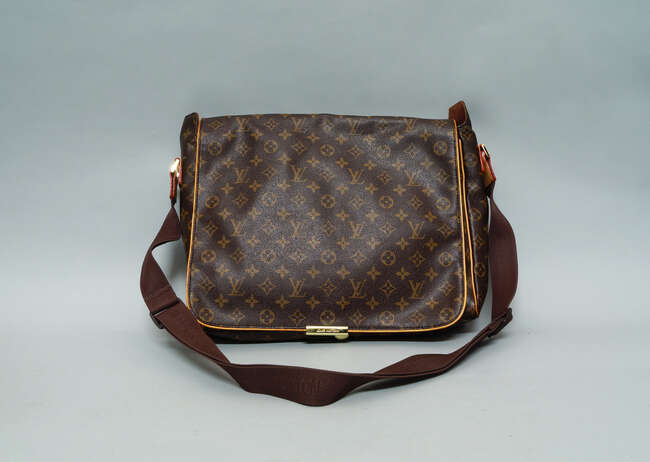 
	
		A Louis Vuitton &#39;Abbesses&#39; messenger bag, monogram fabric with leather trim and...