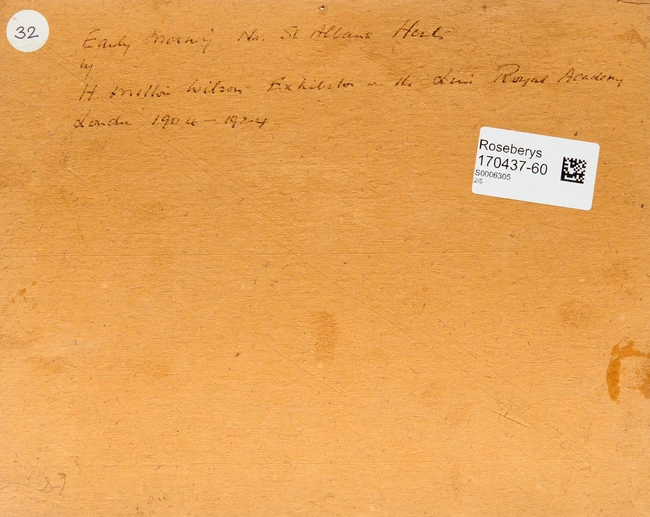 To Be Sold with No Reserve: Harry Mitton Wilson, British 1873-1923 - Five works including...