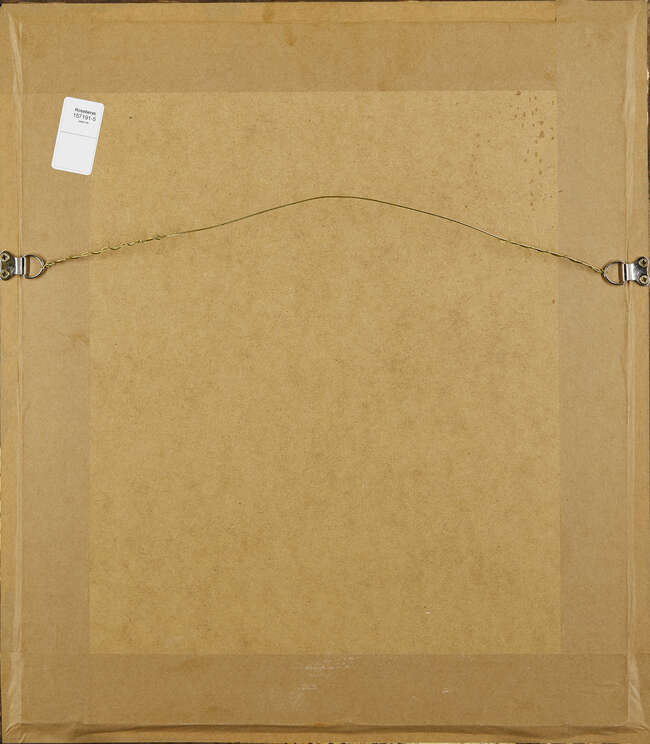 
	
		Adrian Heath, 
		British 1920-1992- 
		 
		Untitled in orange, red and green;...