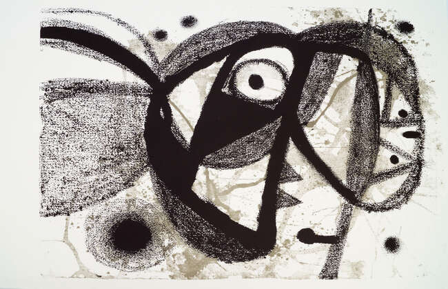 
	
		Joan Miró, 
		Spanish 1893-1983- 
		 
		Fundacion Rodriguez-Acosta, Granada...