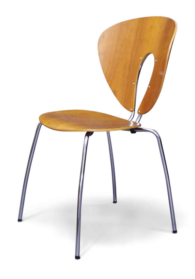 
	
		Jesús Gasca for Stua, 
		 
		Set of eight &#39;Globus&#39; dining chairs, circa 1995, 
		