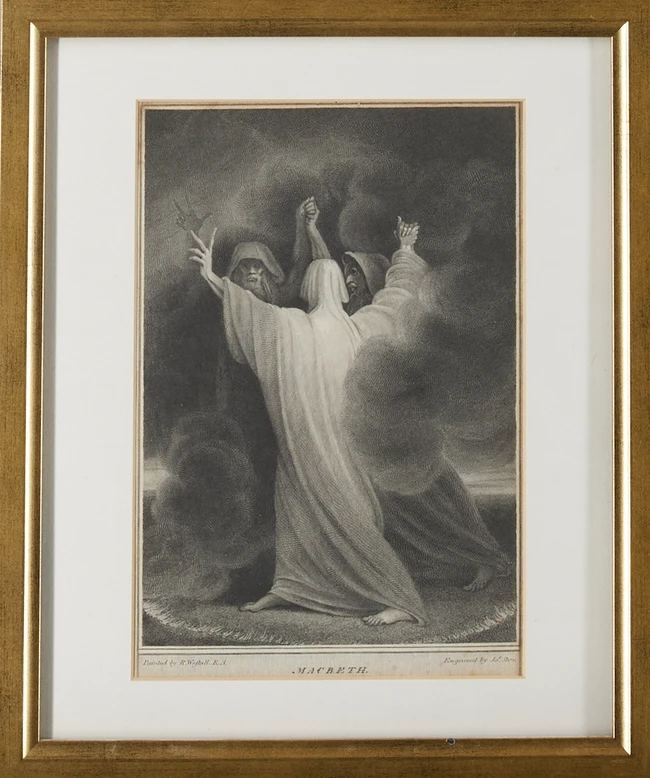 James Stow, British 1770-1823- 
The Three Witches from Act 1, Scene 3 of William...