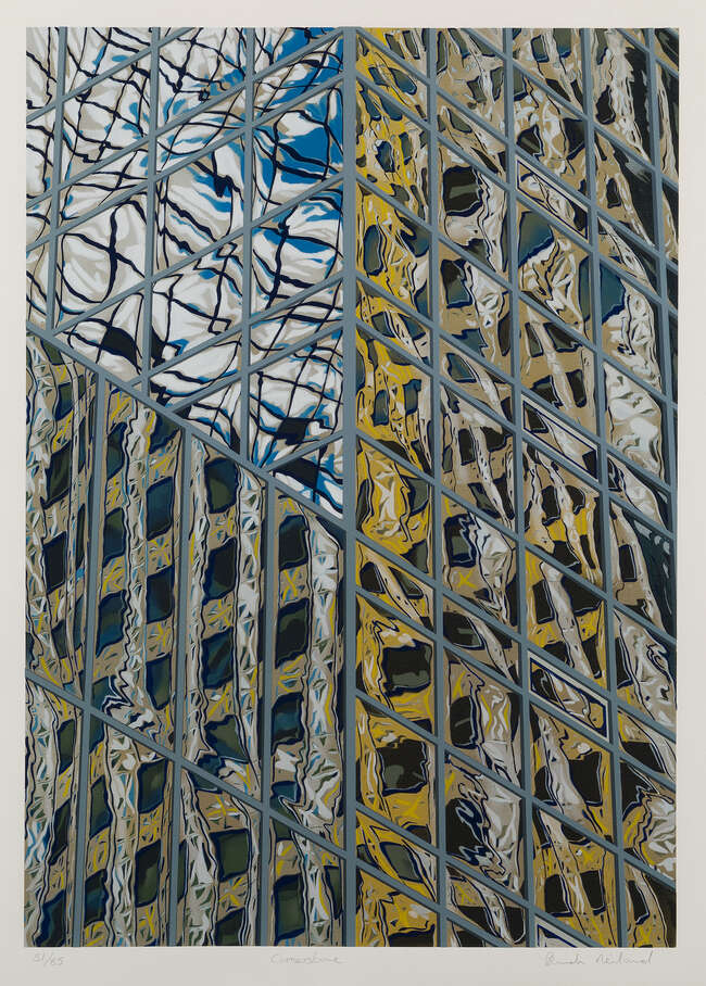 
	
		Brendan Neiland,
		British b.1941-
		 
		Cornerstone, 2006;
		 
		screenprint in...