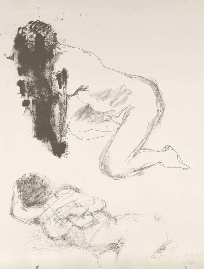 
	
		Sir Anthony Caro OM CBE,
		British 1924-2013-
		 
		Untitled (nude studies),...