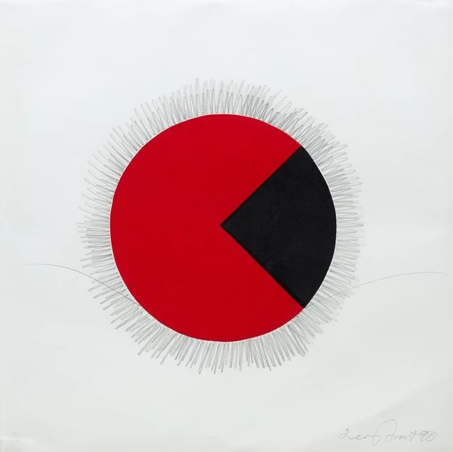 Sir Terry Frost RA, British 1915-2003, Untitled 05 [Kemp 114], 1990; linocut in colours on...